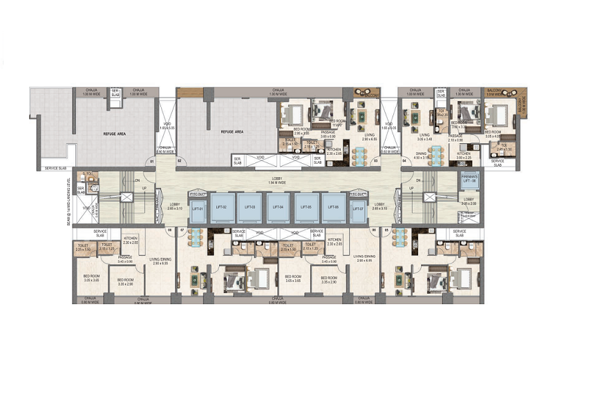 Ruparel Mumbai XL Kandivali West Floor Plan